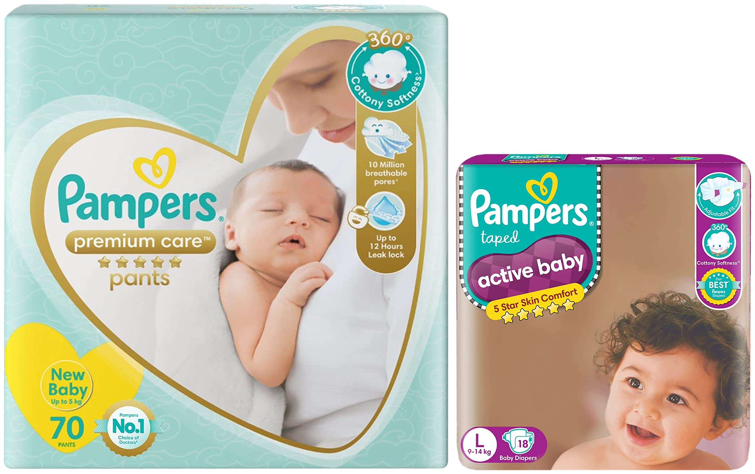 pampers rowerowy