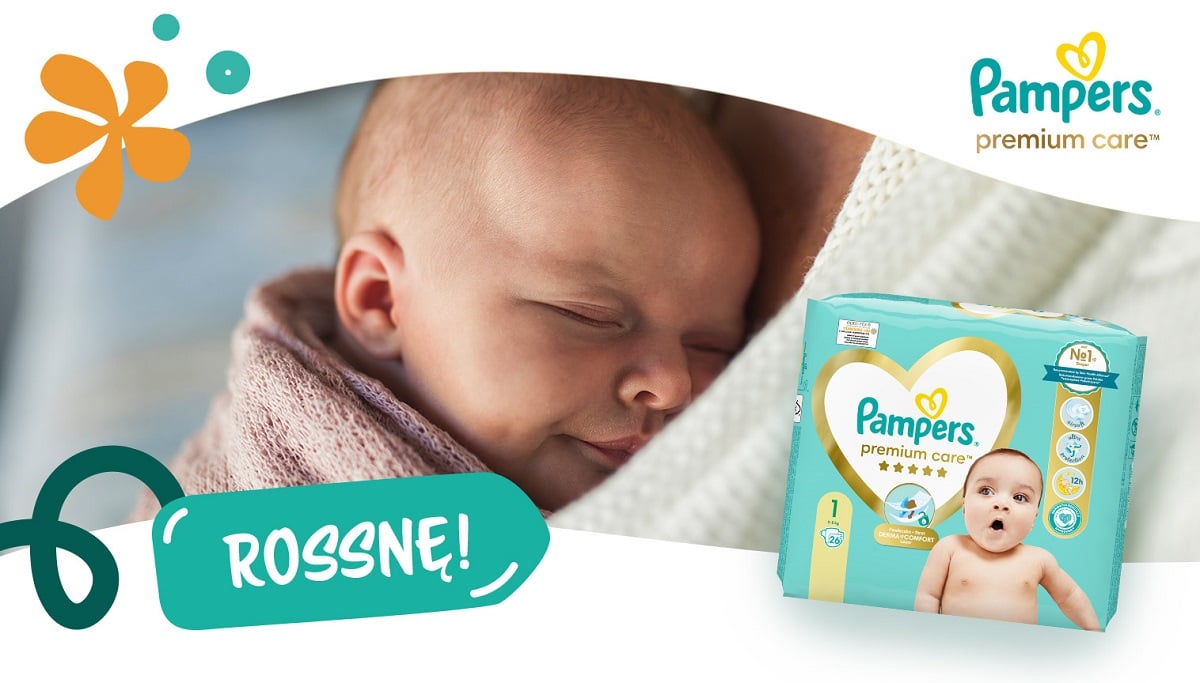 pampers pieluszki dla dziewczynek