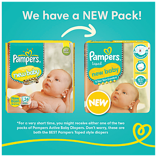 pampers new baby dry 2 144 szt