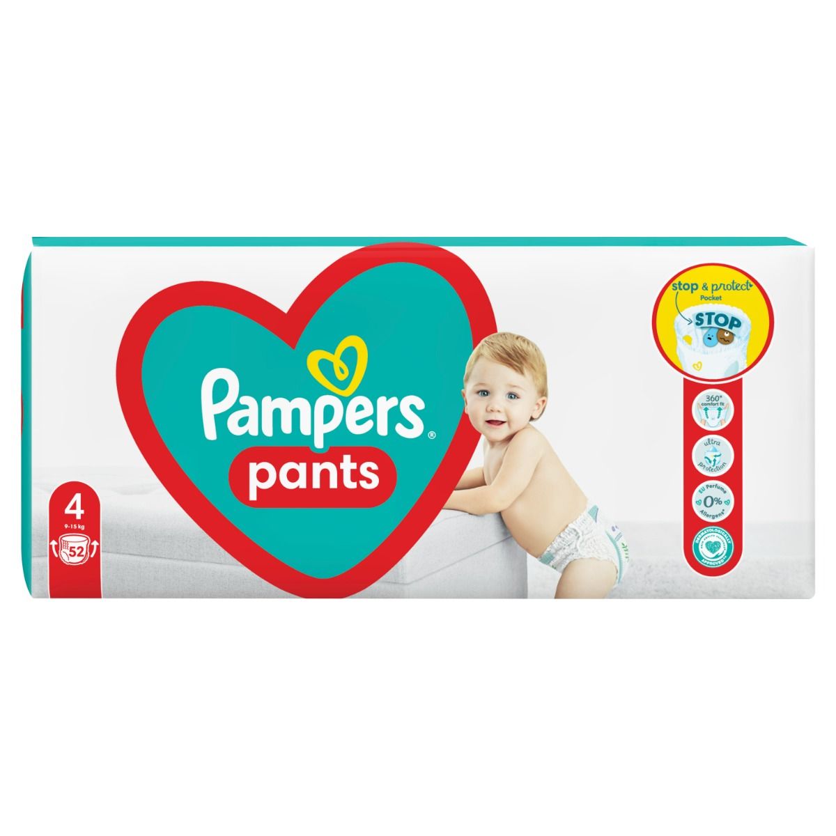 pampers 4+ 152szt empik