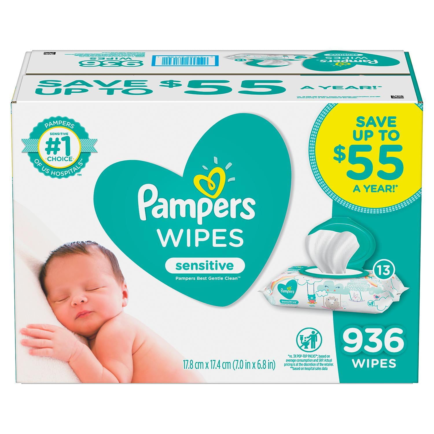 chusteczki pampers new baby snsitive