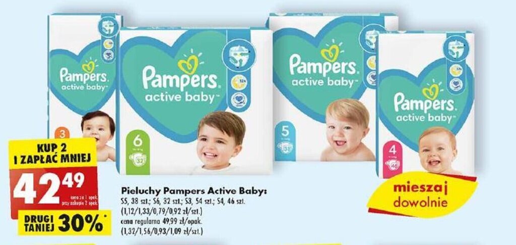 pampers dry 6