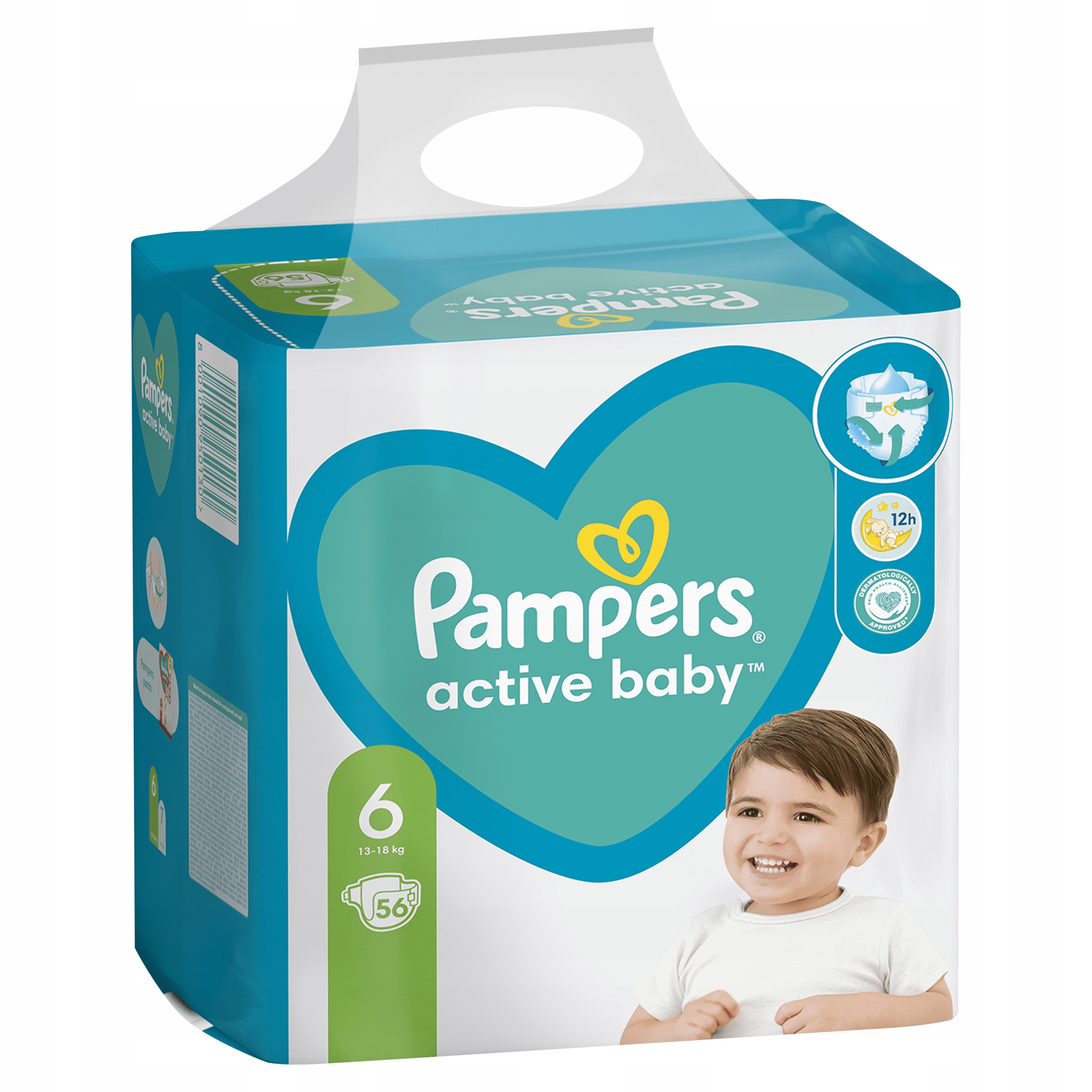 pampers 174szt