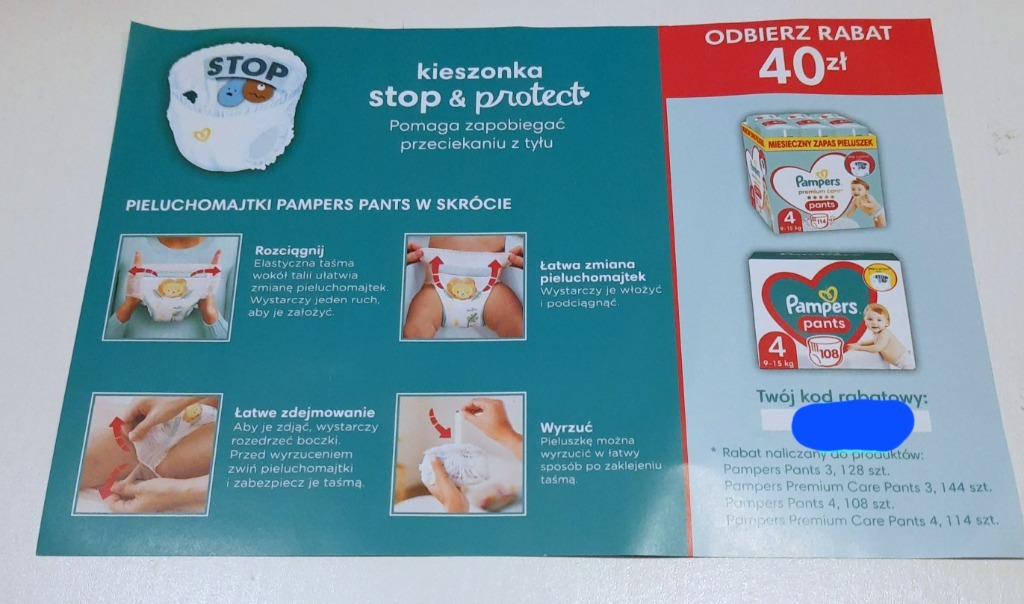 pampers newborn 43 szt