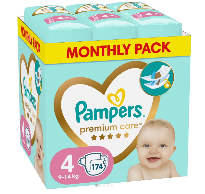 pieluchy pampers 2 szt 76