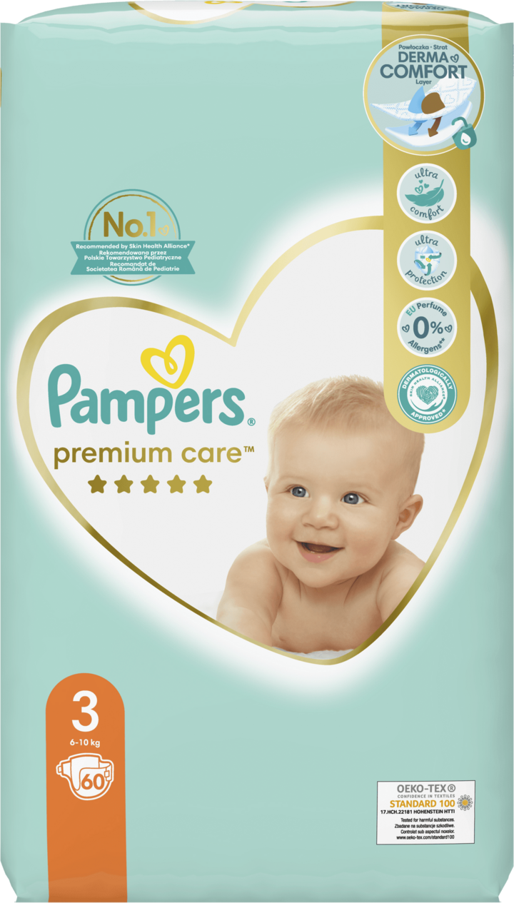 pampers 3 120 sztuk