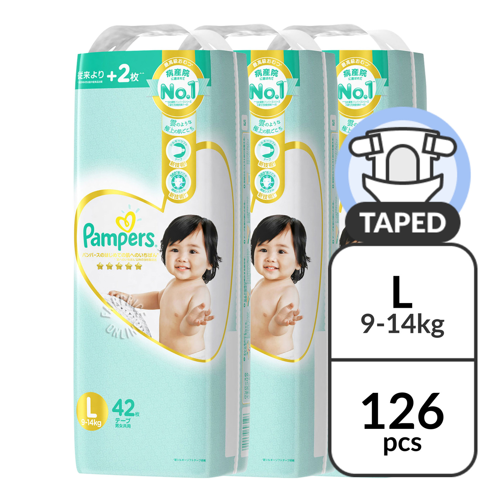 pampers premium care 4 126