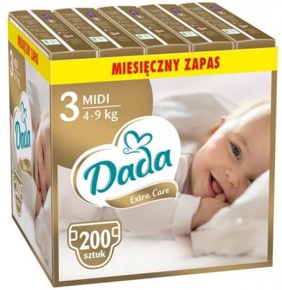 zmiana pampersa pampers i dada 4lat