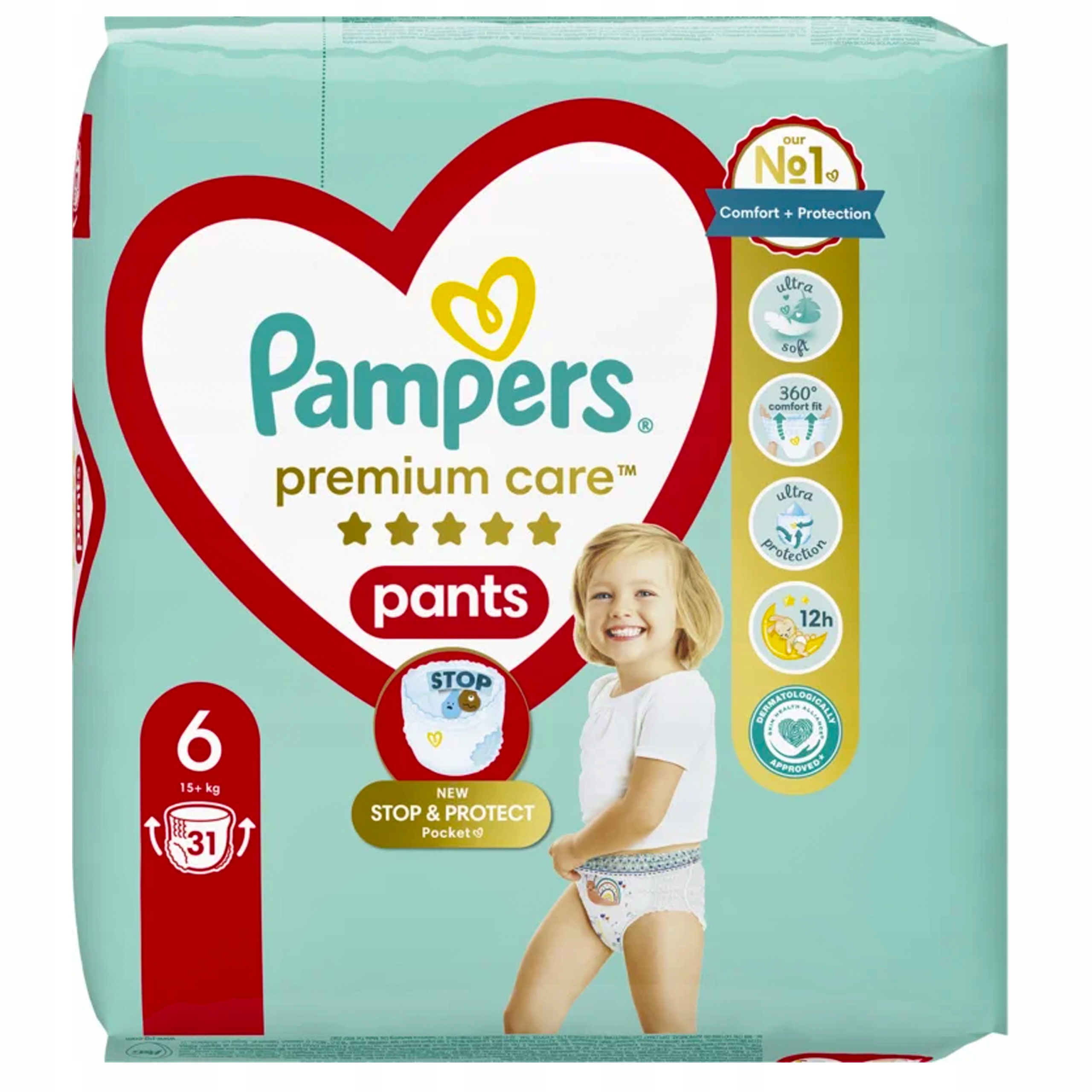 pampers rozm 6 43 szt