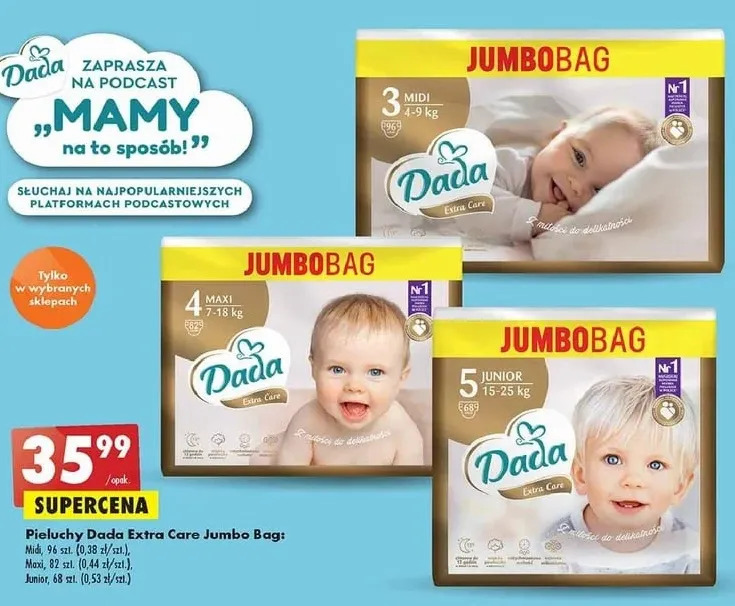 babydream fun&fit pieluszki jednorazowe mini2 3-6 kg 66 szt