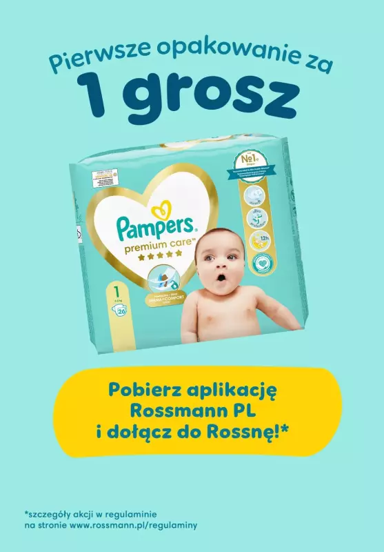 pieluchy pampers które na początek