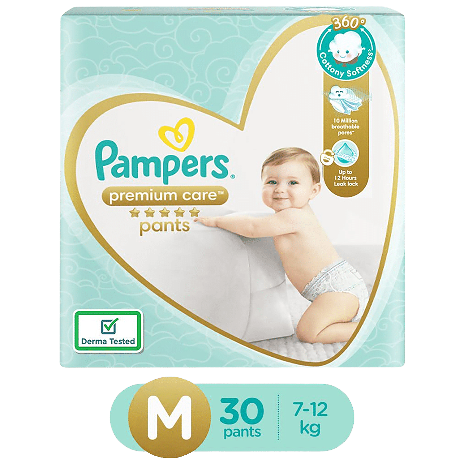 pampers na tacce z mięsem