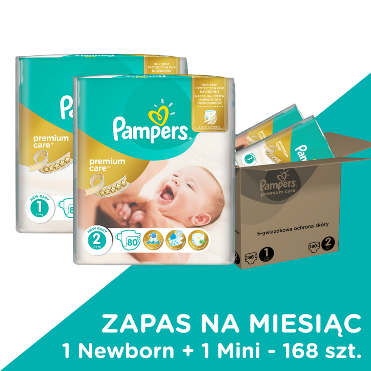 lidl pieluchy pampers rozm 1