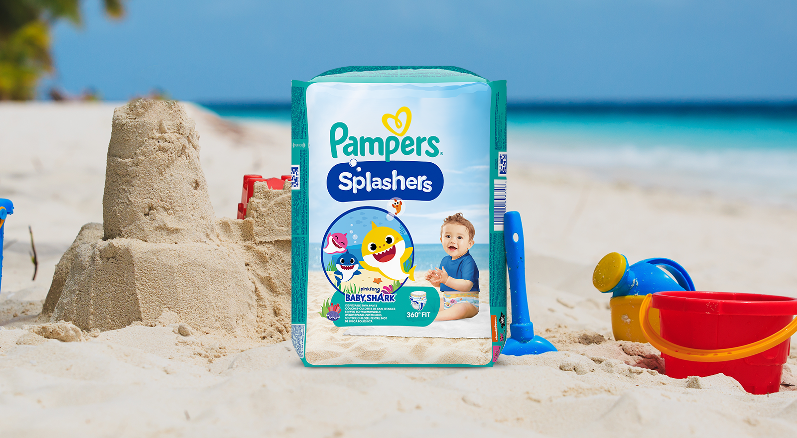 pampers упаковка количество