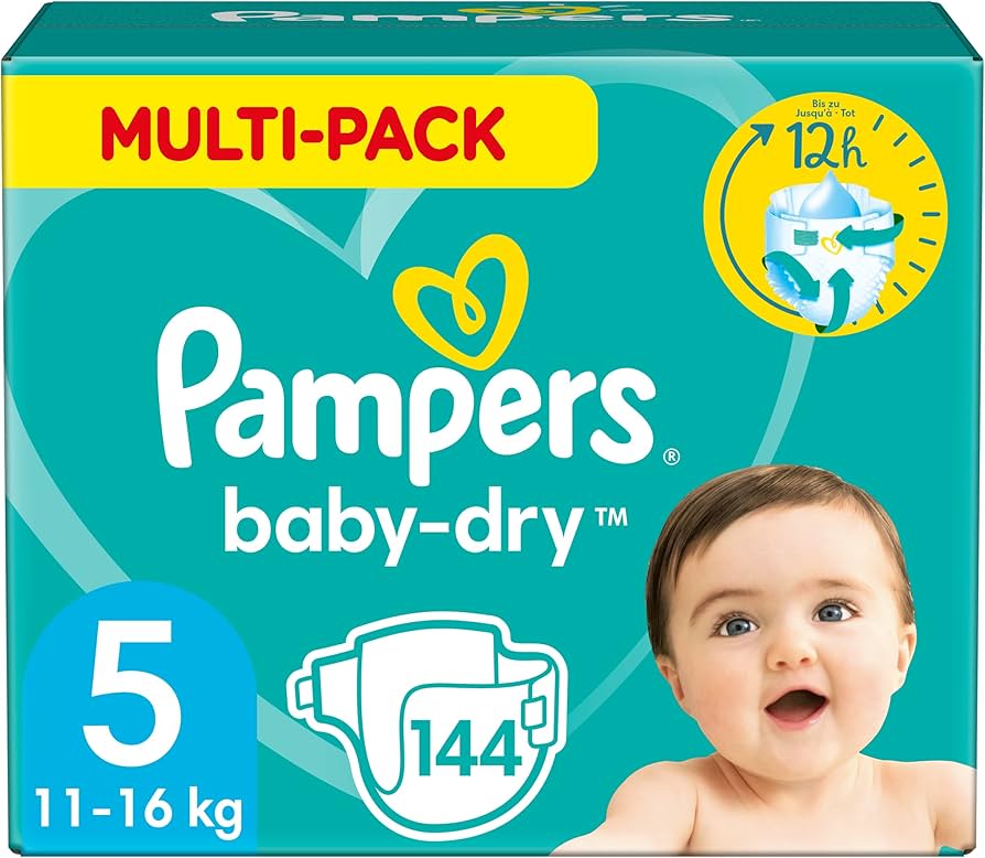 niemowle za całą noc ma suchy pampers