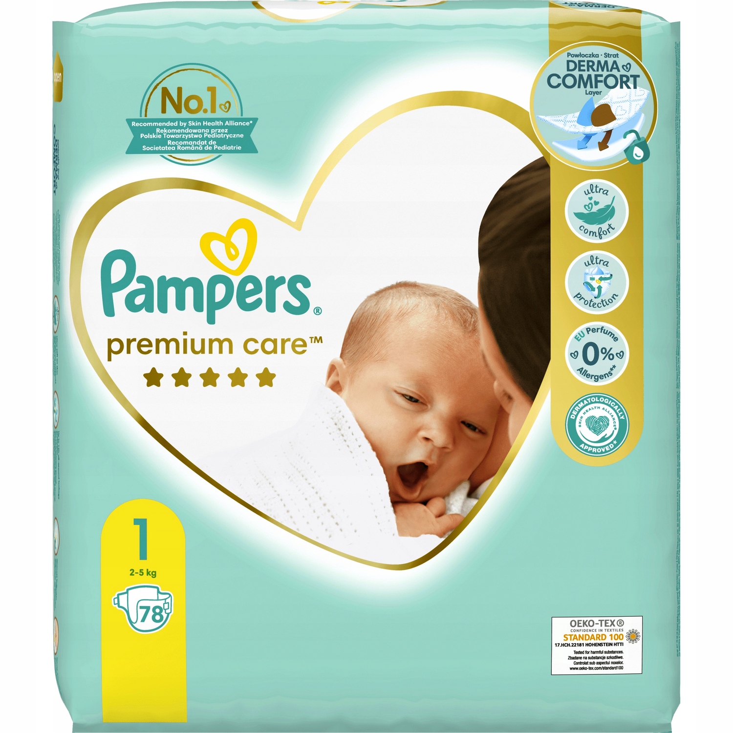 pampers premium care pieluchy rozmiar 0