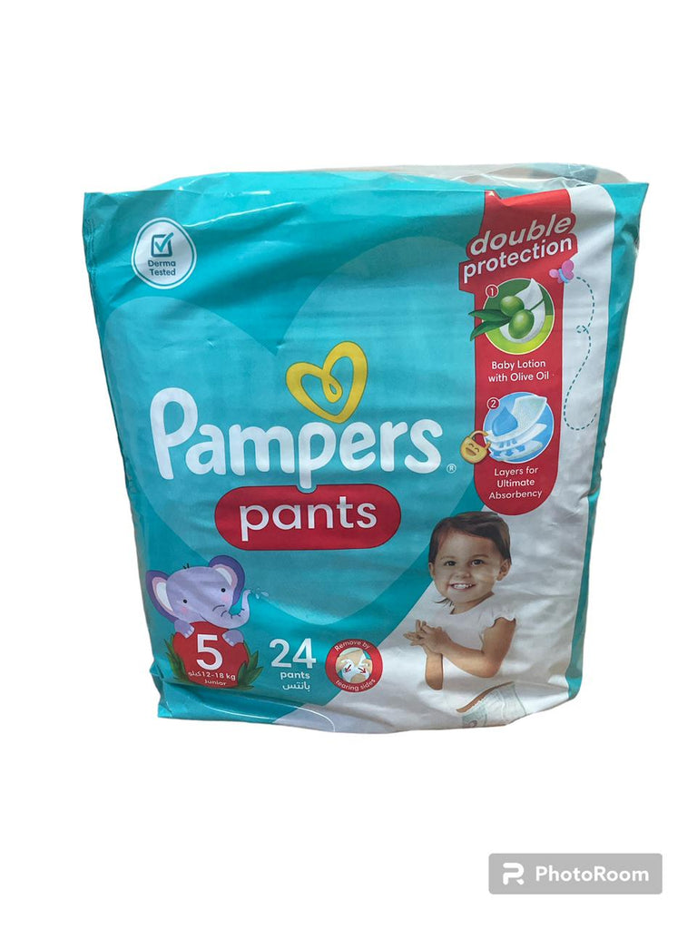 checking pampers