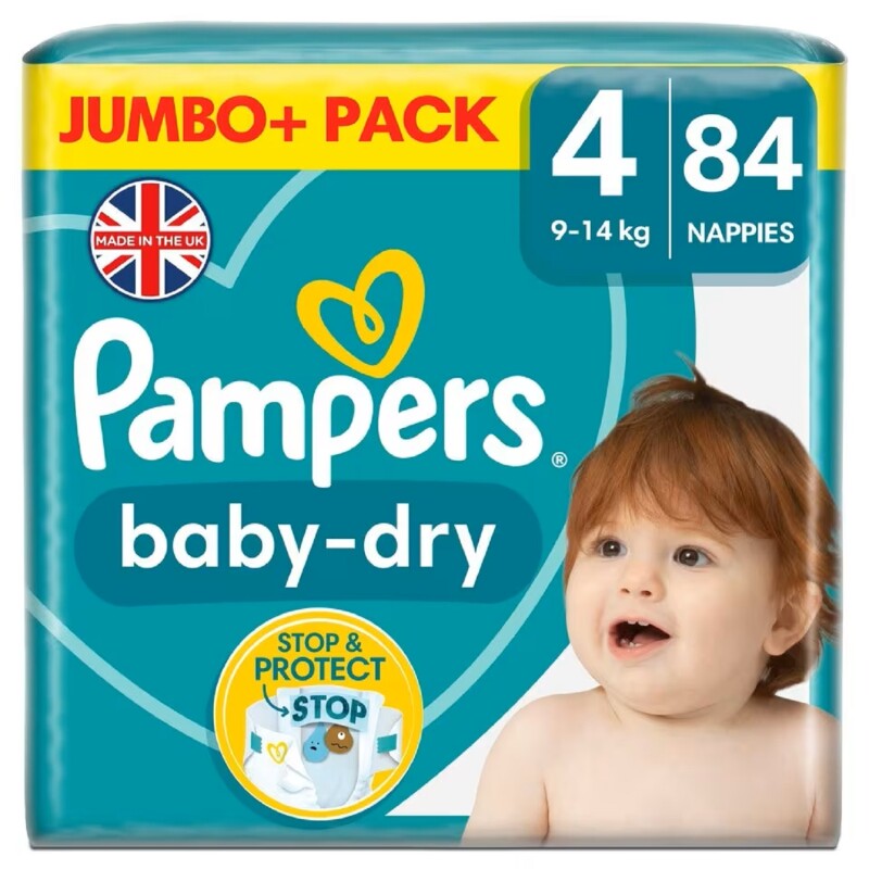 pieluchy pampers jasne niebieskie