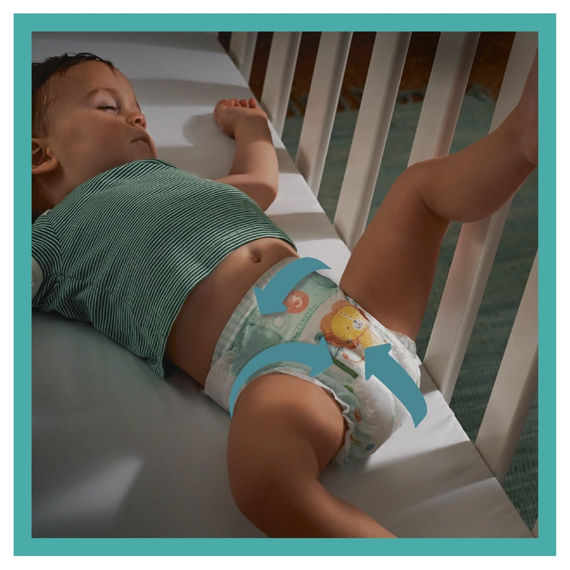 pampers flat diaper