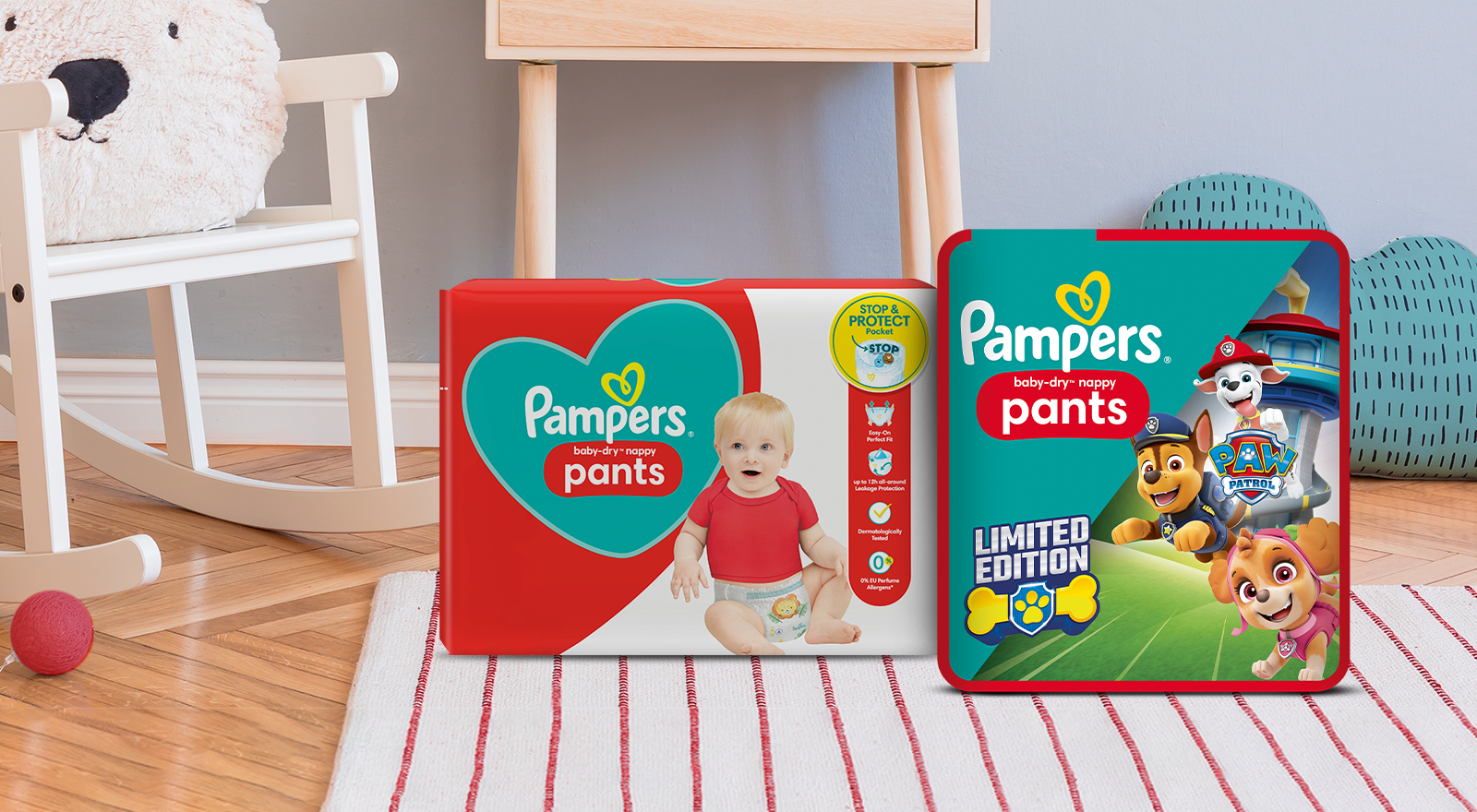 pampers pudelko na chusteczki