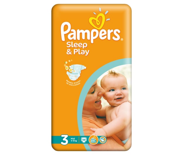 pampers chusteczki niemowle