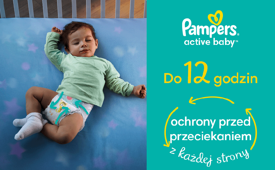 pampers active baby dry nowe