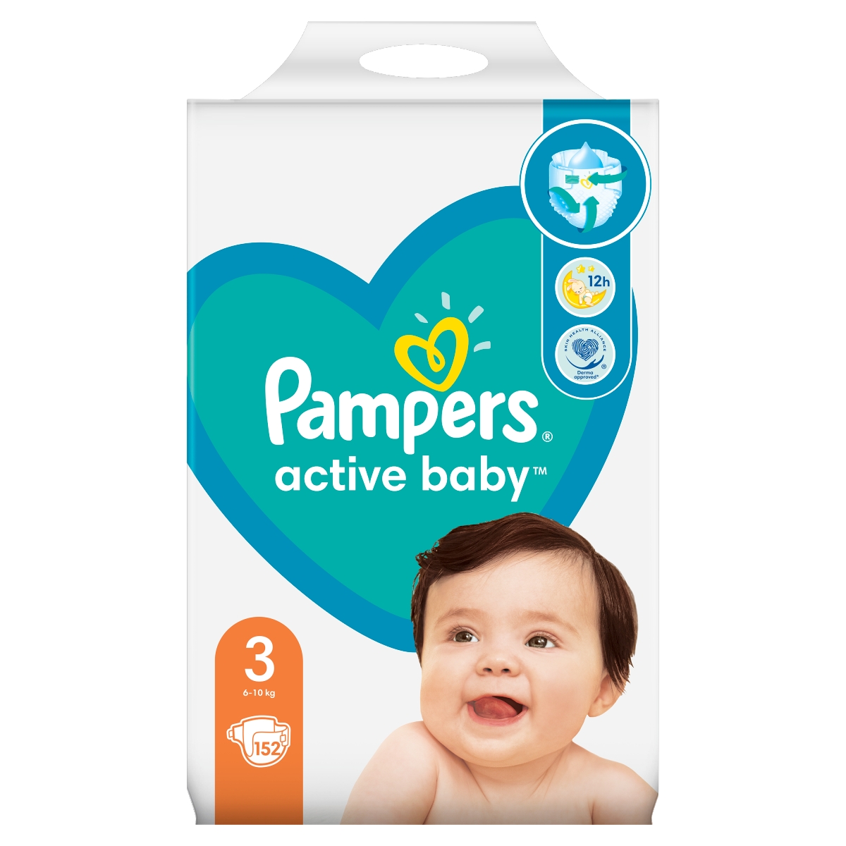 pampers giant pack 108 szt roz 3