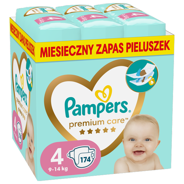 pampers 4 miesięczny zapas