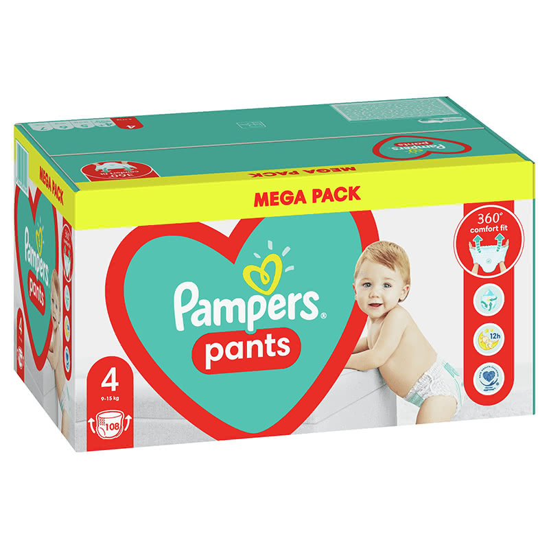 pampers baby dry 4 cena