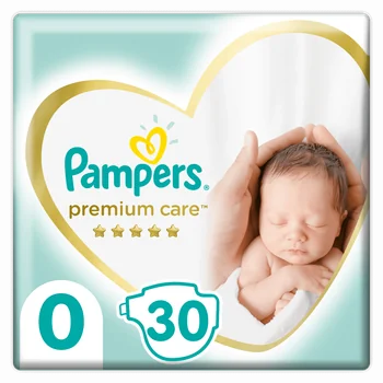 pieluchy pampers jasne niebieskie