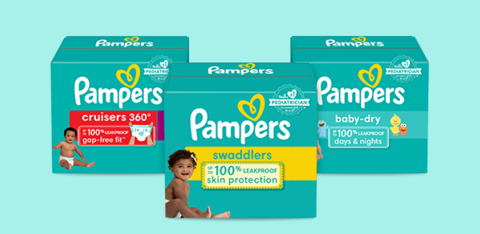 pampers new baby-dry pieluchy nr 1