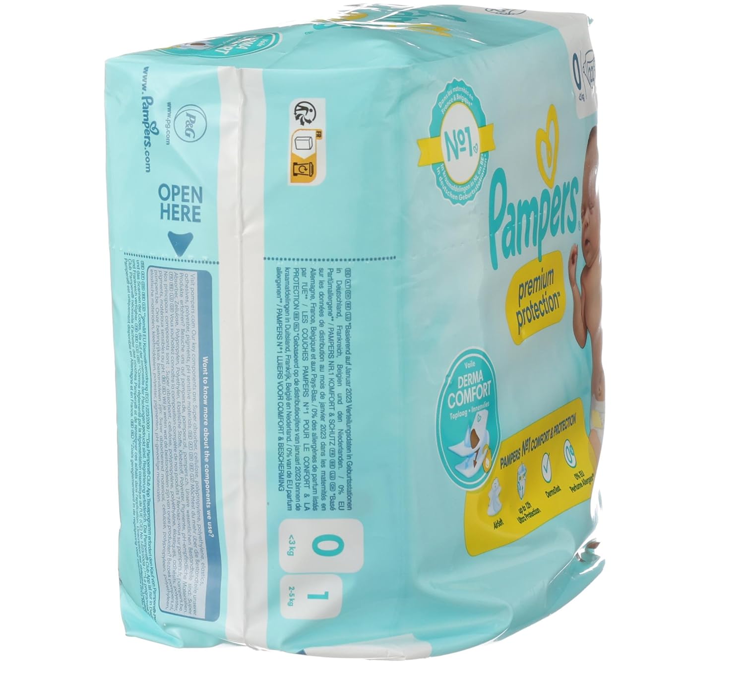 tesco pampers premium care 1 88 szt