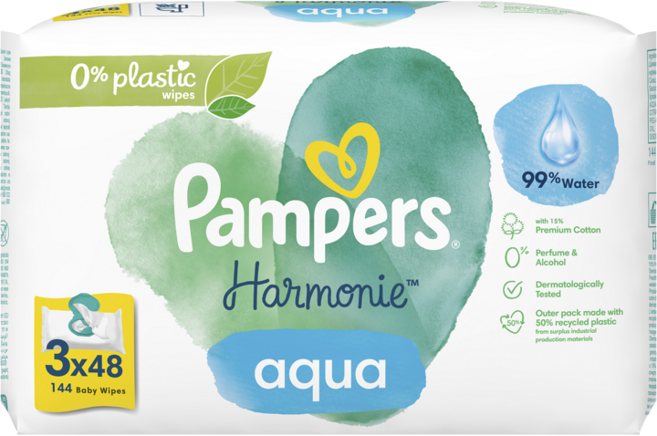 pampers natural clean chusteczki pielęgnacyjne 64 szt