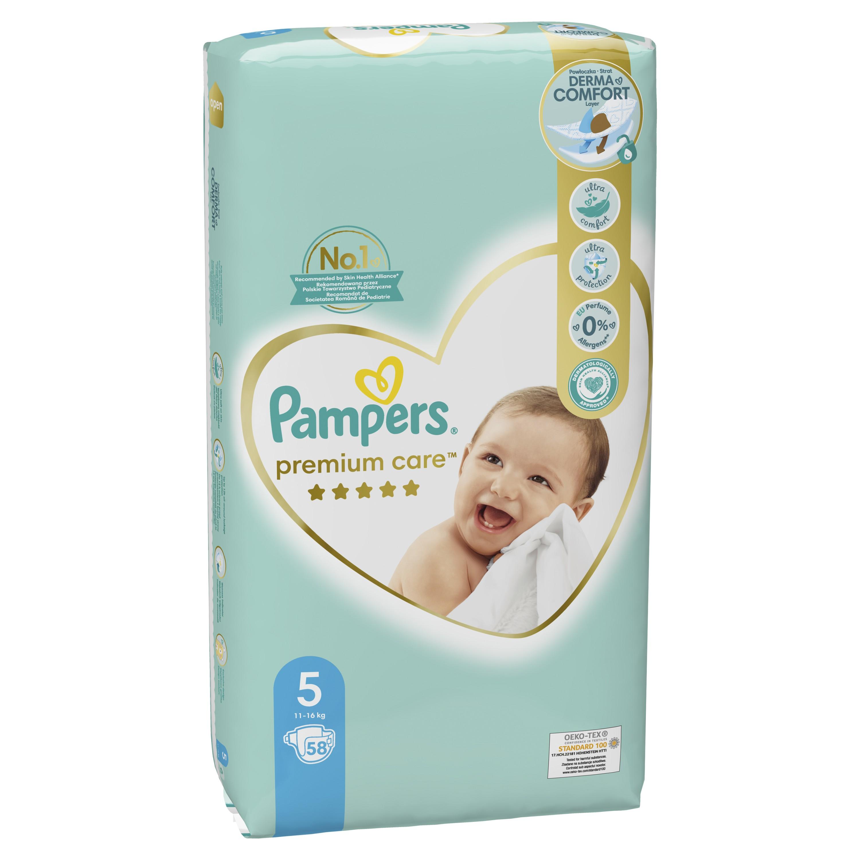 pampers niebieskie pudełko