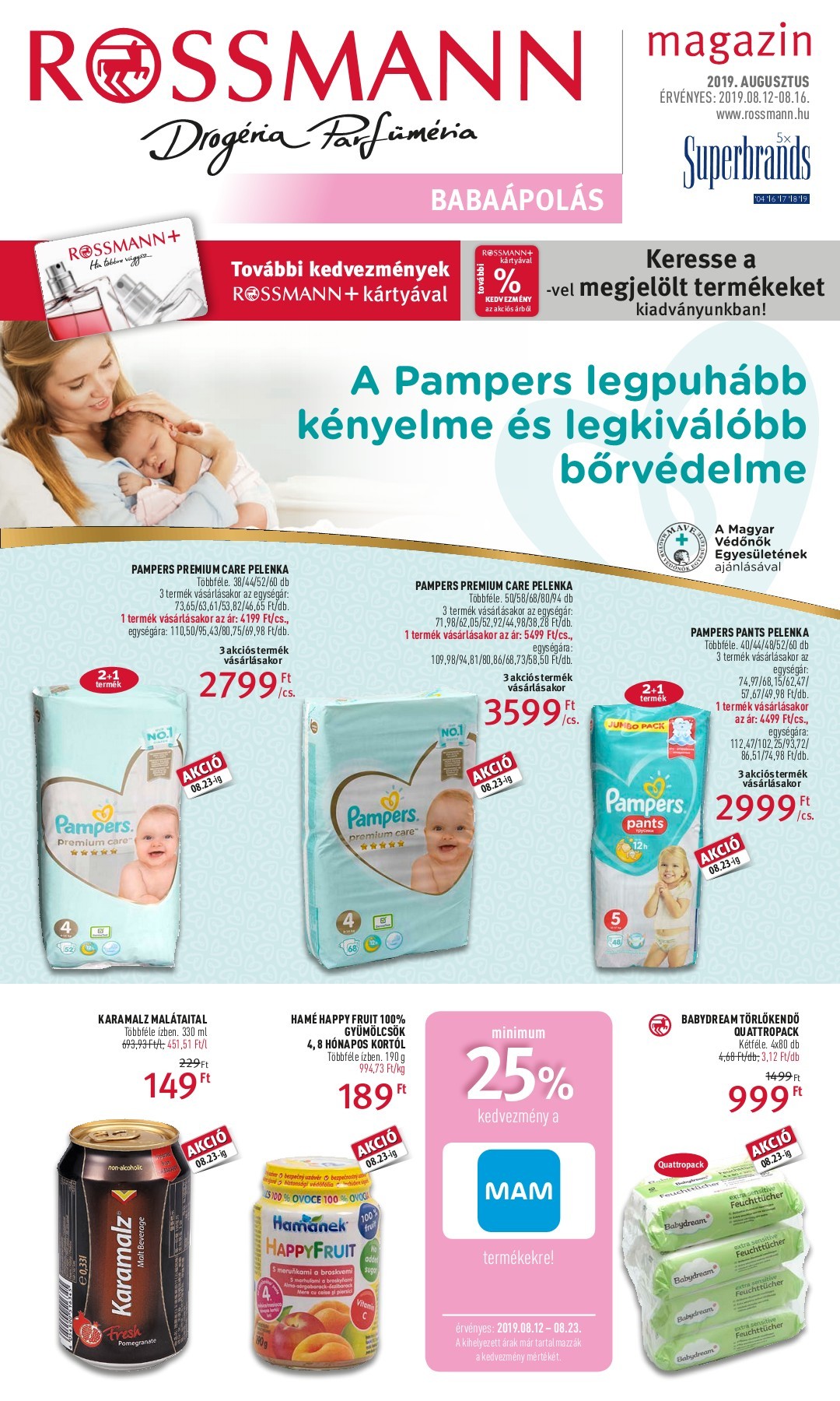 pampers 4+ 152 szt