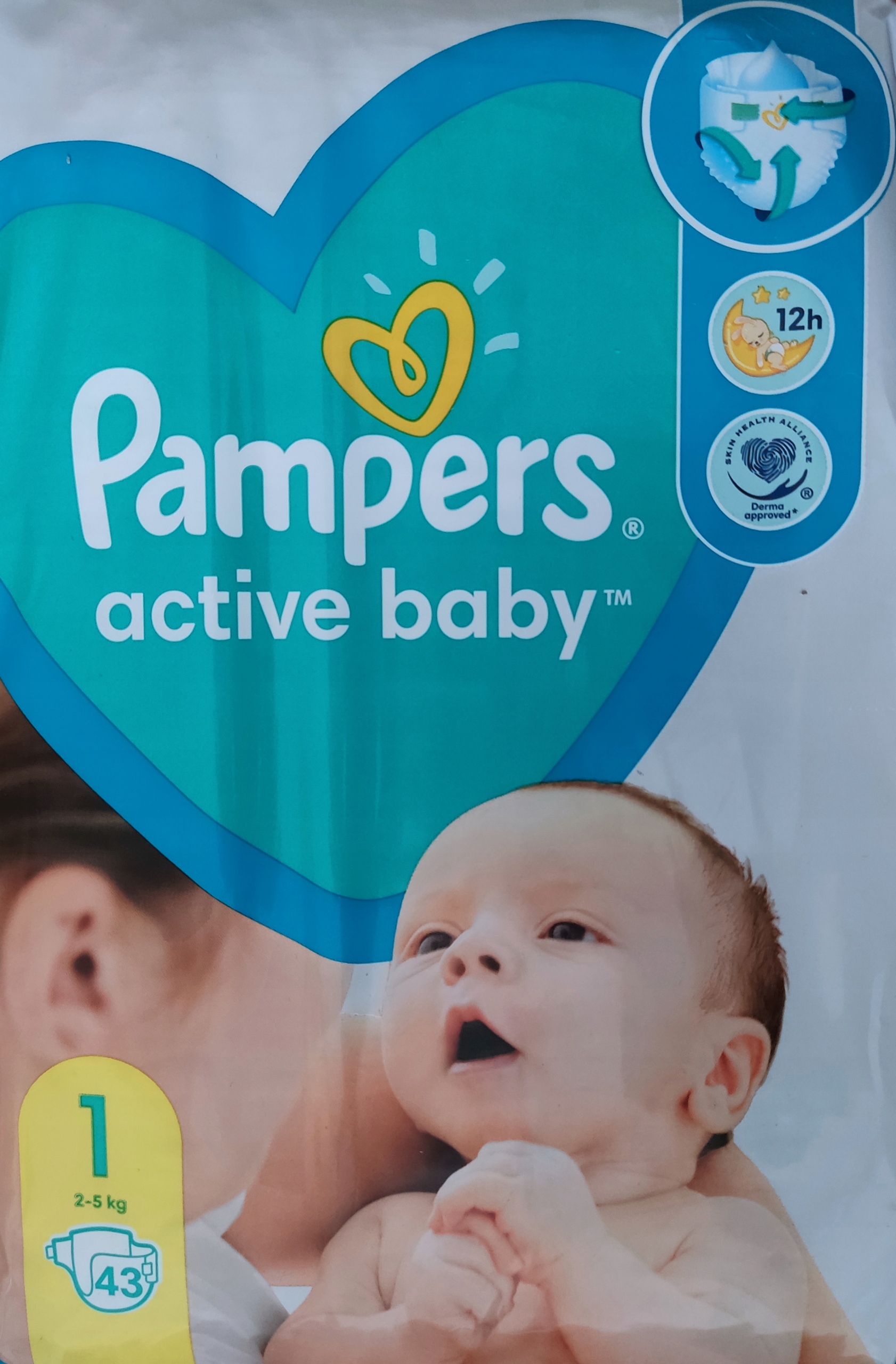 pampers sensitive 1