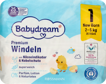 pampers premium care 1 22 sztuki