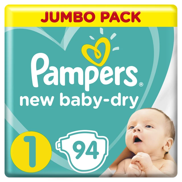 pampers упаковка количество