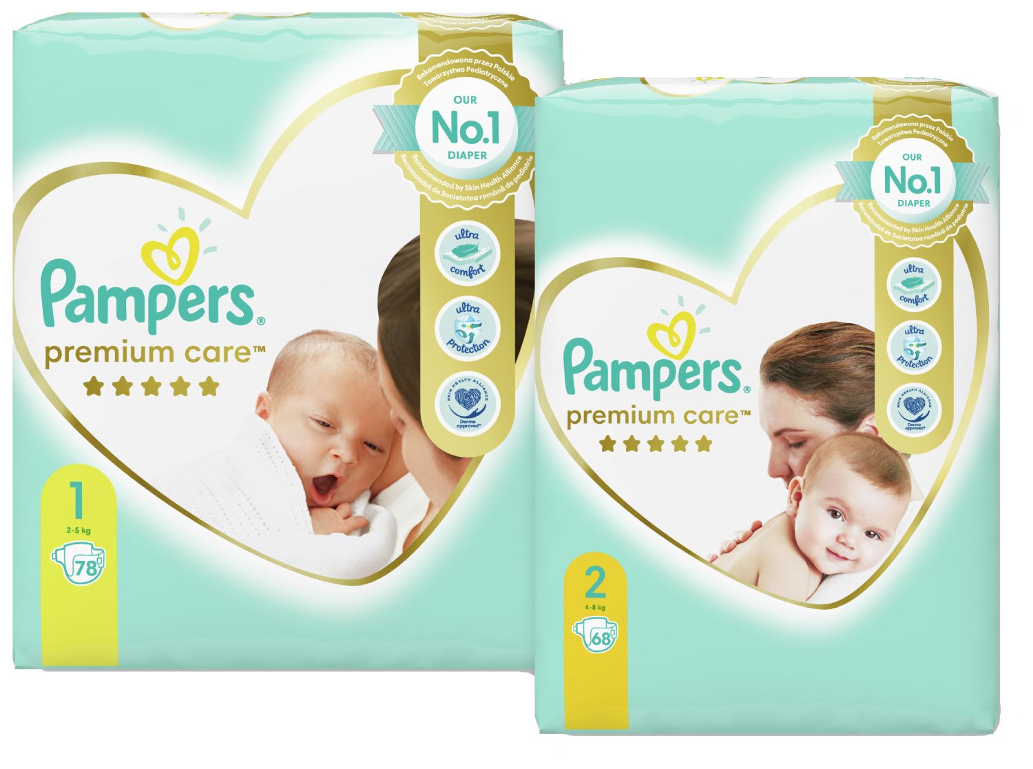 pampers new baby pieluchy rozmiar 1 newborn ceneo