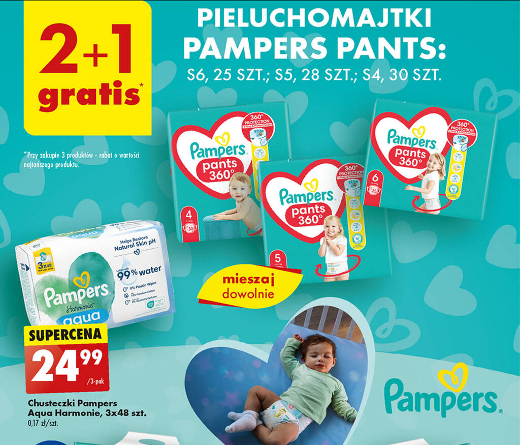 gemini chusteczki pampers