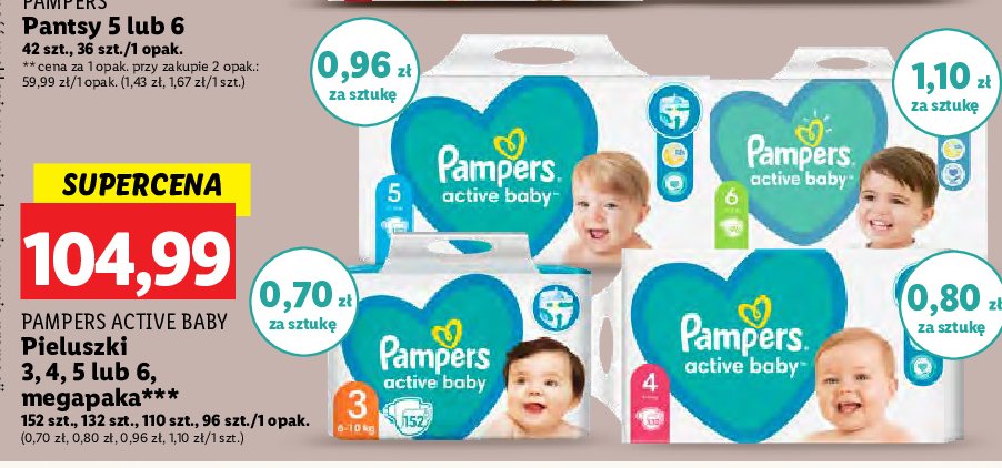 pampers do wody xl