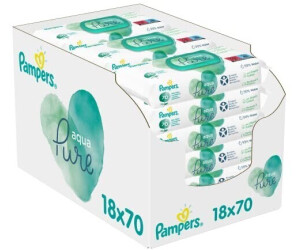 pampers aqua pure wipes 12 pack allegro