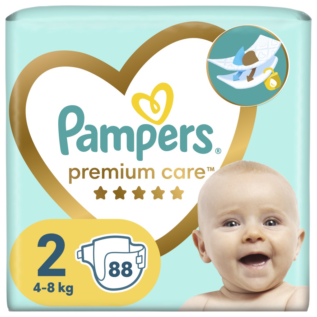 poerwsze pieluchy pampers