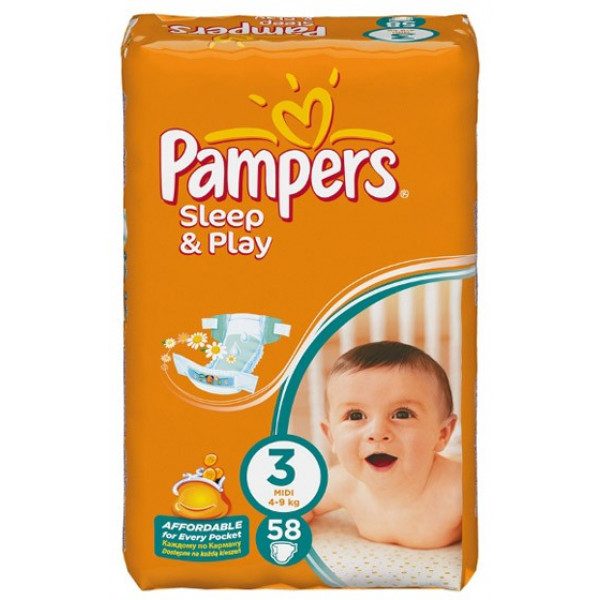 paczka chusteczek pampers