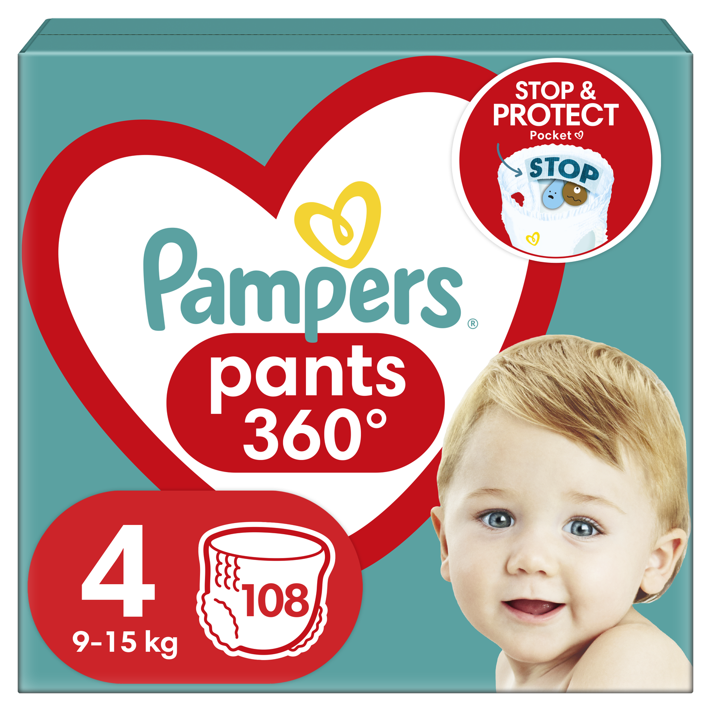 pampers baby active dry 4