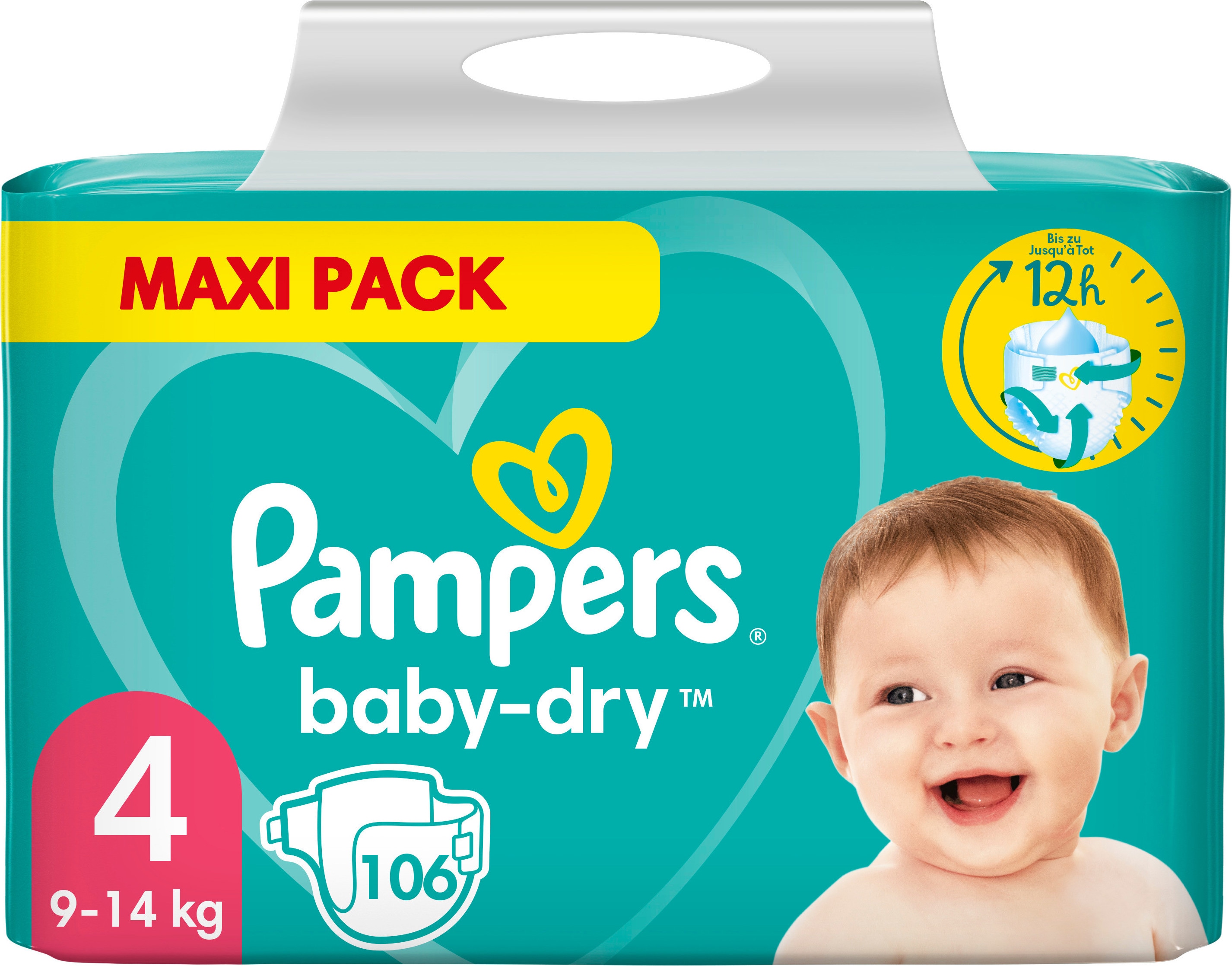 pieluchomajtki pampers 4 seni