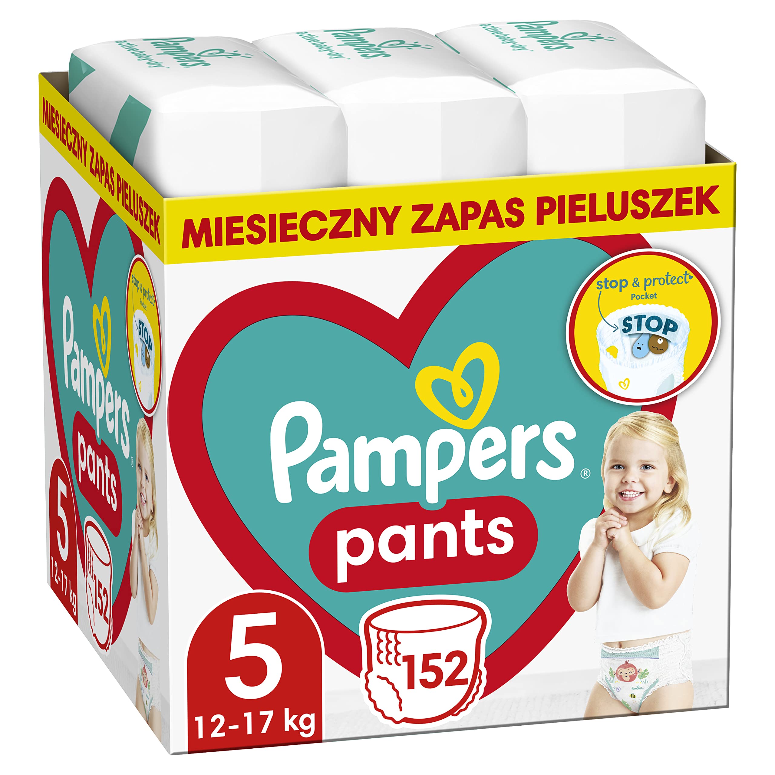 pampers pants dla leżącego dziecka