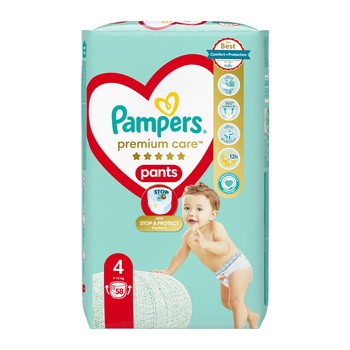 roczny zapas pieluch pampers