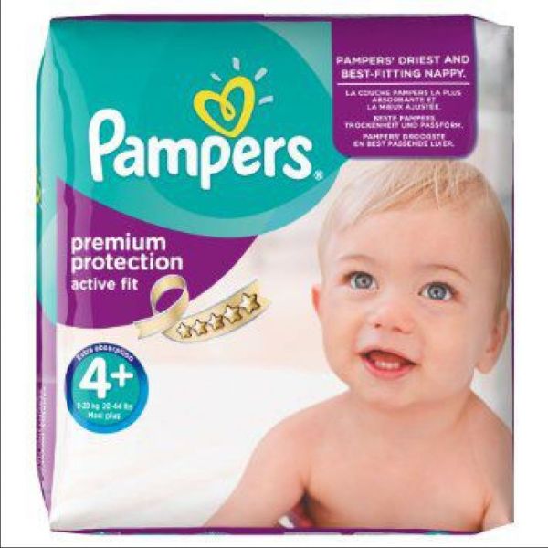 pampersy pampers 4 pomaranczowe