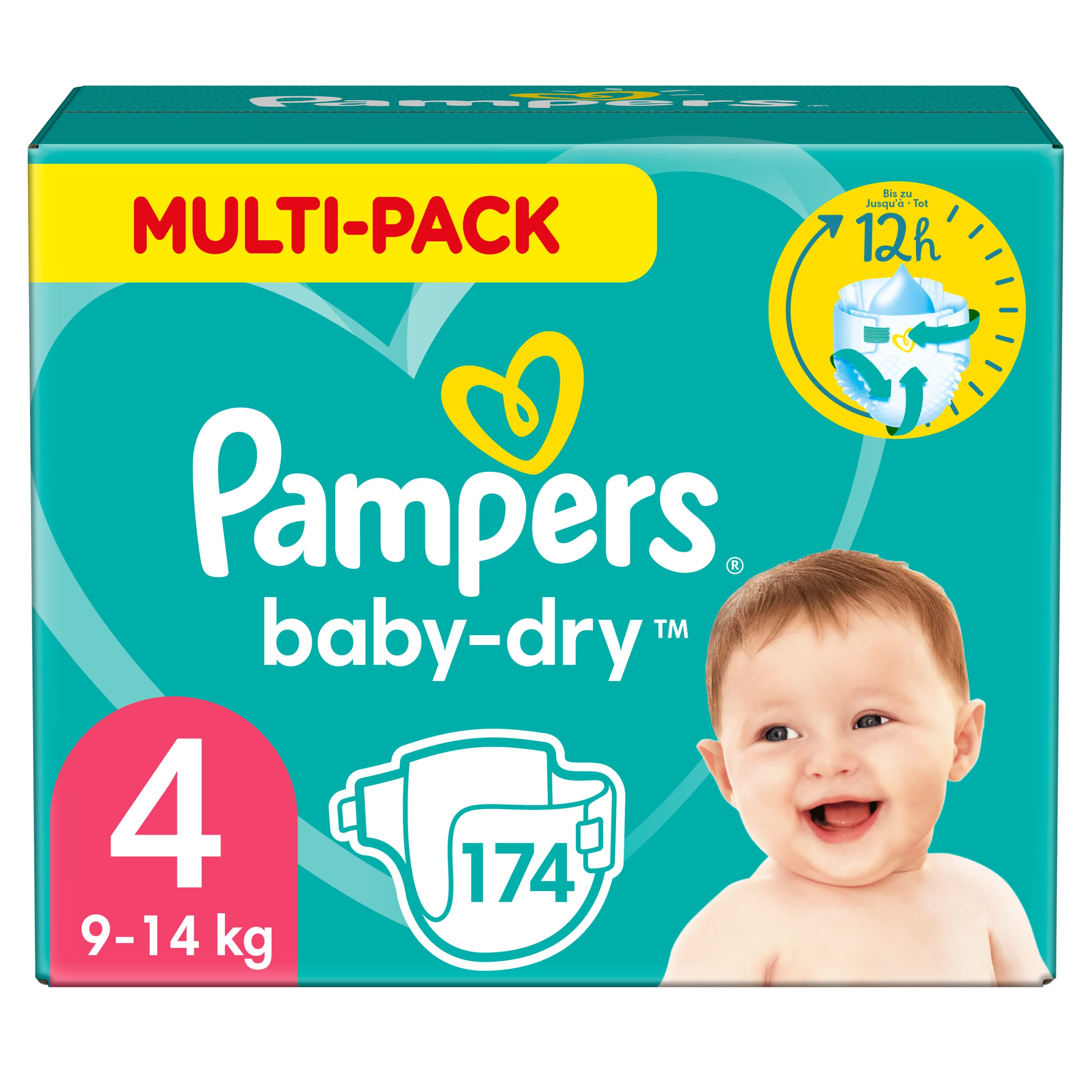 pampers new baby-dry pieluchy nr 1